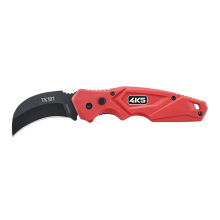COUTEAU ELECTRICIEN LAME SERPETTE HARDLINE 57MM + ETUI DE RANGEMENT
